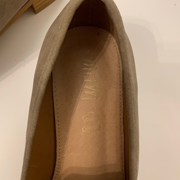 Mi.im Gray Leather Studded Shoes - Picture 3 of 4